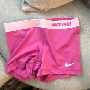Nike pro shorts